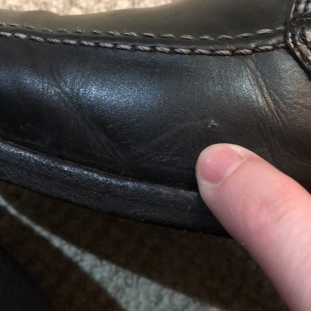 SOLD!!Salvatore Ferragamo Leather Oxford Shoes. - Picture 11 of 12